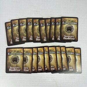 Shadows of Brimstone City of the Ancients Mine Encounters Deck 20 Cards Complete